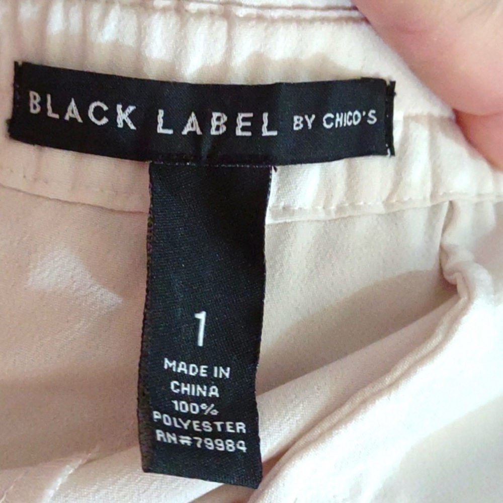 Black Label Chicos 1 Cream
Polyester Cargo Pants - Picture 7 of 8